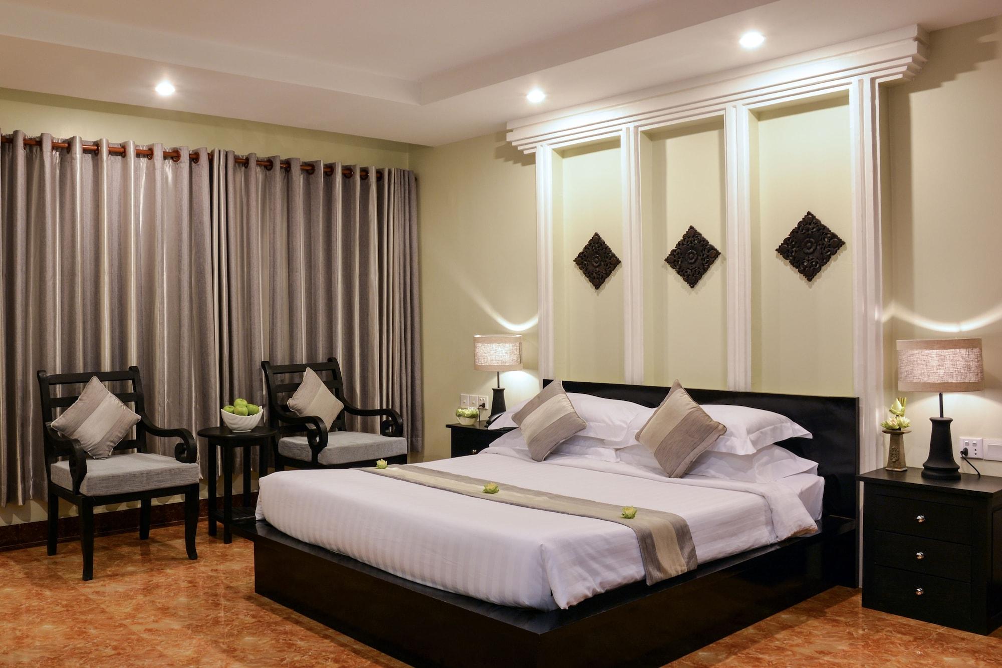 Отель The Twin Bayon Boutique Сиемрип Экстерьер фото